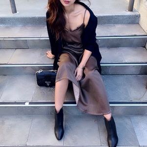 PokaDot Cami Maxi Dress